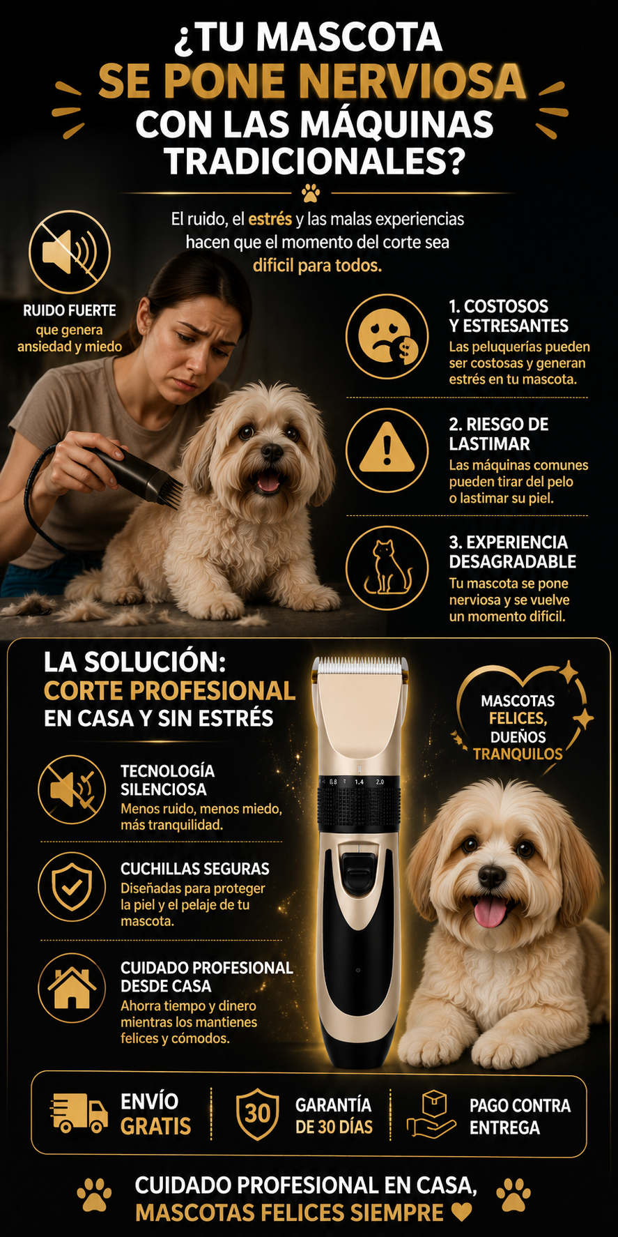 PetGroom Pro | Máquina Profesional para Mascotas