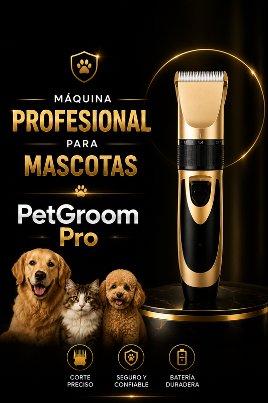 PetGroom Pro | Máquina Profesional para Mascotas
