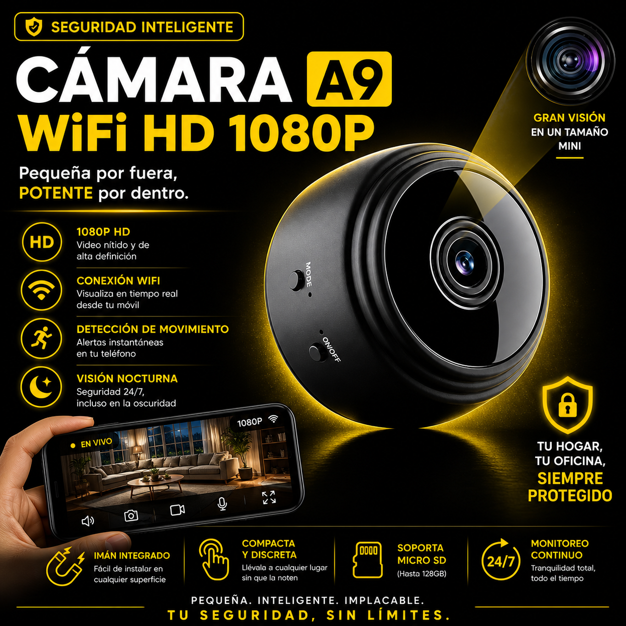 Promo 2x1 | Mini Cámara Espía TrueView