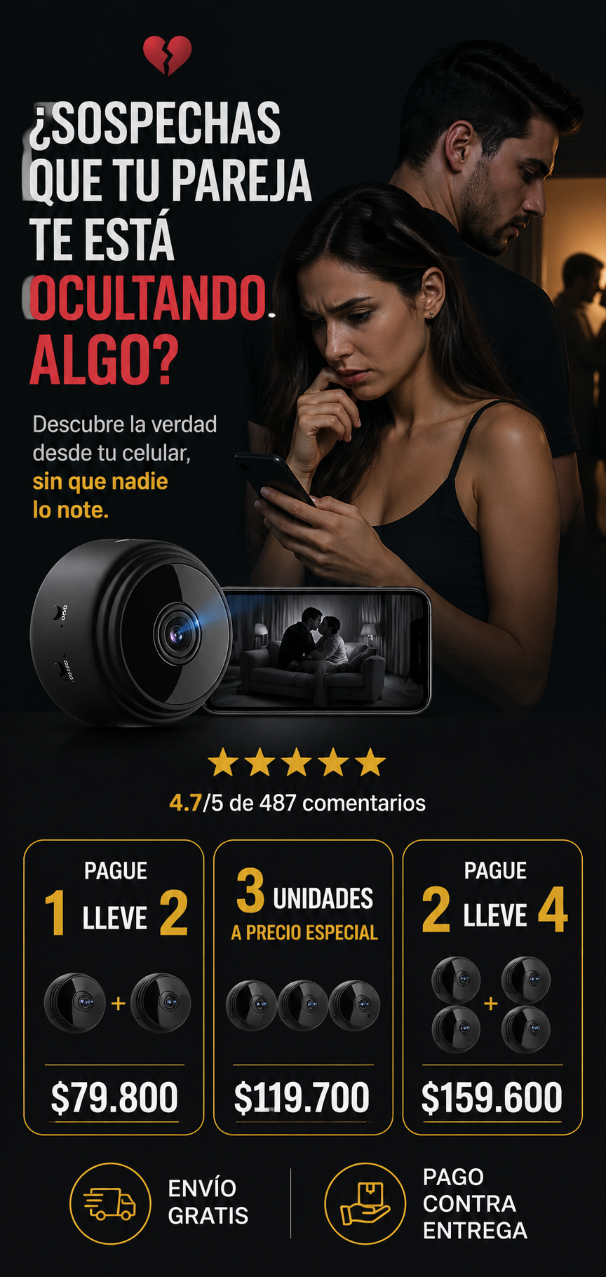 Promo 2x1 | Mini Cámara Espía TrueView
