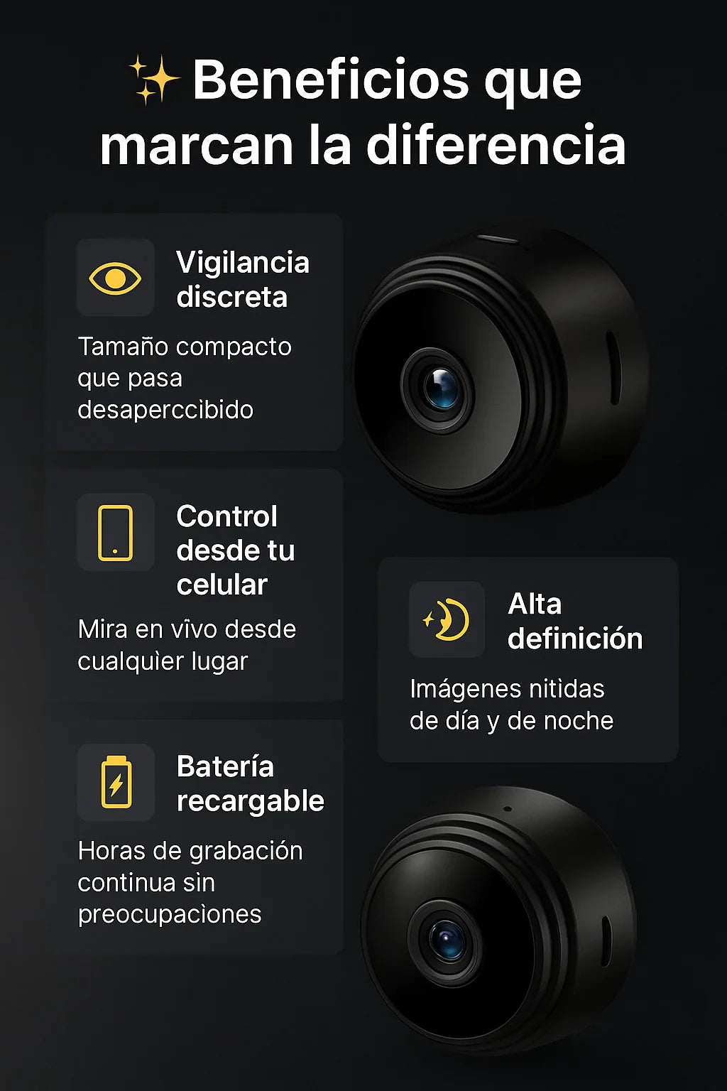 Promo 2x1 | Mini Cámara Espía TrueView
